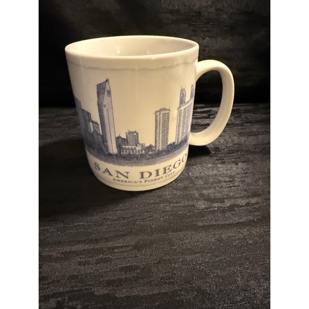 Starbucks San Diego City Mug 2006 18 oz Metropolitan Profile Coffee Cup
